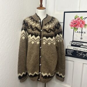 Vintage Hilda Ltd. Wool Cardigan Size Mens L